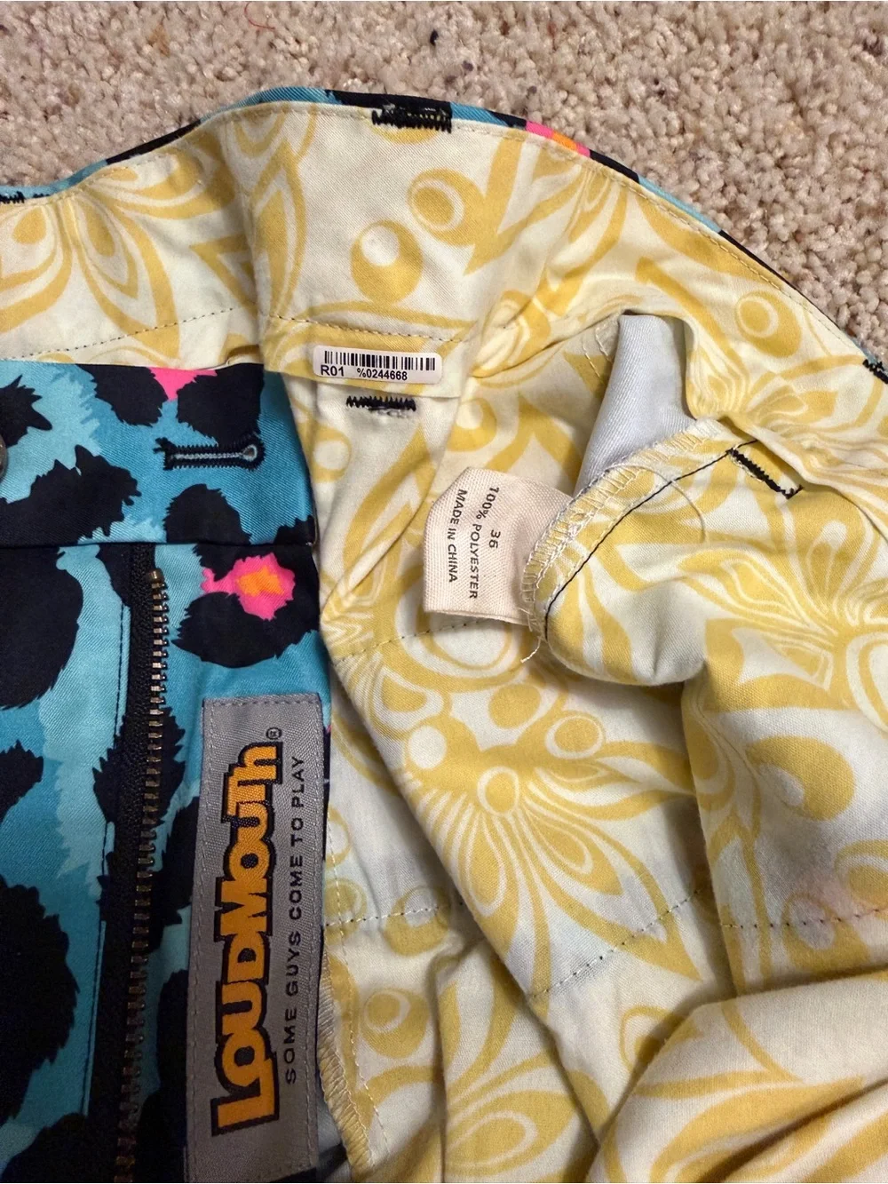 Loudmouth Leopard Print Men's Shorts
